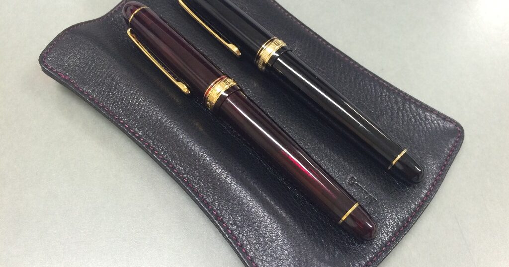 NAGASAWA PenStyle 3本差し キップレザー ペンケース Lサイズを購入しました。