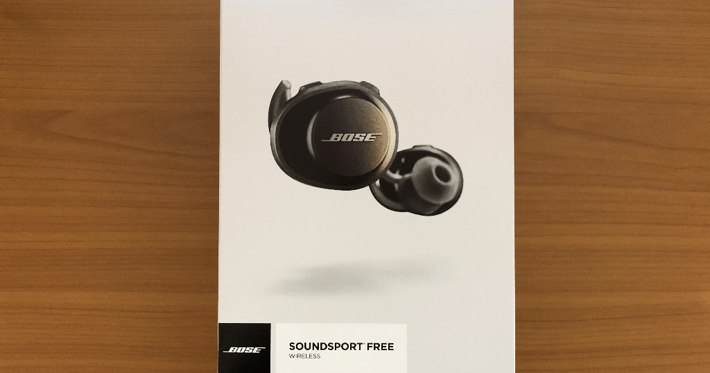 BOSE SoundSport Free wireless headphonesを購入！